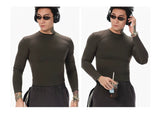 Soft Quick-Dry Fitted Long-Sleeve Top