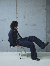 Okayama Kuroki Straight Denim Pants