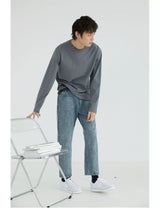 Long-Sleeved Mercerized Combed Tee