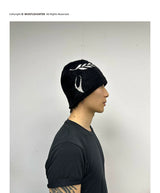 Unisex Wheat Pattern Faux Fur Beanie