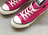 Pink Long-Tongue Vulcanized Sneakers