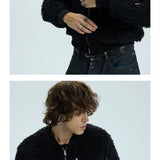 Warm Heavy Fur Bomber Puffer Coat