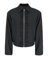Boxy Fit Court Jacket YKK Zipper