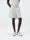 Cotton Sorona Blend Drawstring Sports Shorts