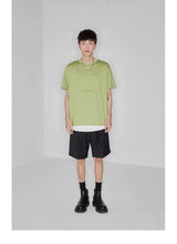 Double-sided Color-block Printed Pima Cotton Tee