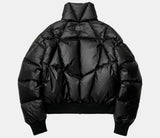 Oversized Zip Collar Puffer Jacket