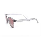 Gradient Orange Semi-transparent Frame Sunglasses