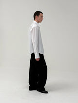 Satin Dress Shirts French Wide Sleeves