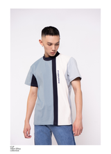 Men's Loose Half High Collar Tee