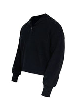Chunky Knit Collared Button Sweater
