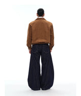 Unisex Vintage Suede Lapel Jacket