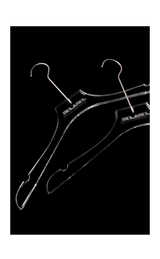 Clear Crystal Pant Hangers
