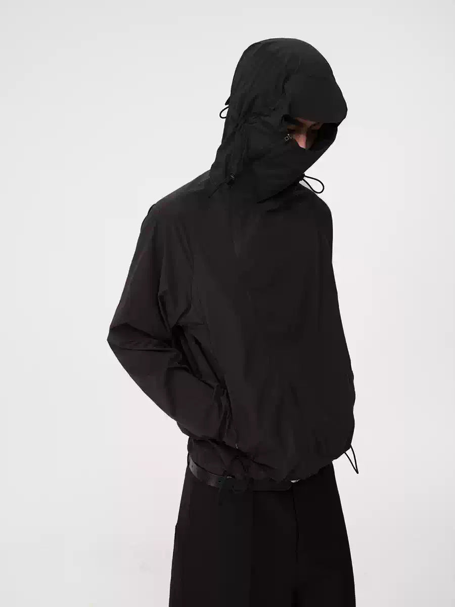 Hooded Drawstring UPF100+ Sun Protective Jacket