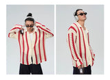 100% Cotton Knit Striped Top