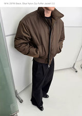 Loose Slim Lapel Collar Cotton Coat