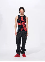 Men's Union Jack Print Cotton Tank