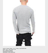 Opium Print Slim Stretchy Lyocell Tee