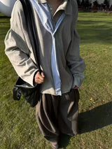 Asymmetric 100% Cotton Knit Polo Scarf