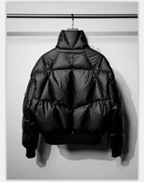 Oversized Zip Collar Puffer Jacket
