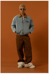 Men’s Fleece Cuff Casual Pants