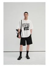 300G Double Yarn Printed Tee