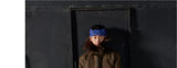 Y2K Fur Collar Cropped Leather Jacket