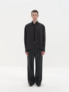 Satin Dress Shirts French Wide Sleeves