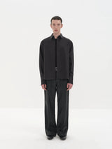 Satin Dress Shirts French Wide Sleeves