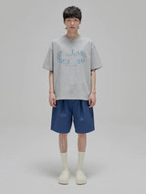Ring Letter Print Tee