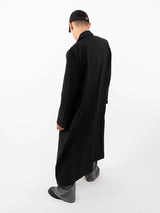 Men's Oversized Two-tone Windproof Trench Coat