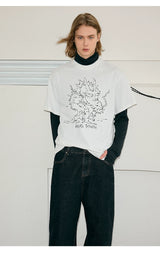 Dragon Print Quick Dry Couple Tees