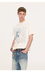 Men's Printed Sun Protection Tee