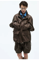 Cotton Coated Multi-pocket Hunting Jacket