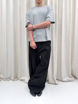 Oversized Short Sleeve Broad Shoulder Tees