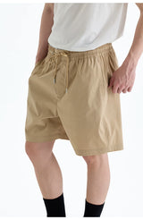 Supima Nylon Blend Drawstring Shorts