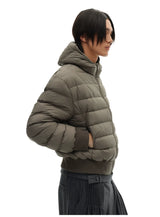 Multi-color Loose Quilted Hooded Down Jackets