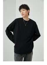 Ribbon Pocket Long Sleeve Tee