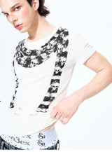 Men's Slim Skull Print Tee