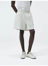 Cotton Sorona Blend Drawstring Sports Shorts