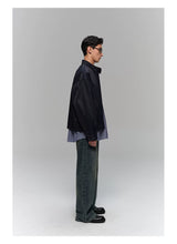 Heavyweight Slub Washed Straight Jeans