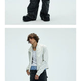 Short Detachable Hooded Waterproof Trench Coat