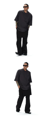 Men's Heavyweight Loose Solid Tee