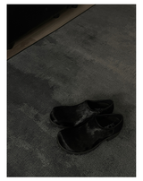 5cm Heightened Horsehair Leather Derby Shoes