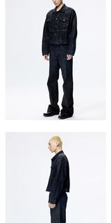High Ounce Hand Waxed Denim Jacket