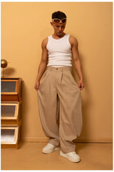 Men's Loose Wide Leg Casual Pants