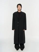 Dual Style Shoulder Pad Trench Coat