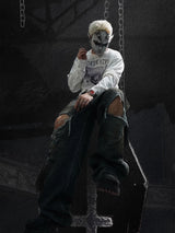 Muddy Distressed Ripped Baggy Jeans