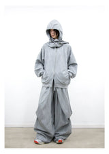 Modified MA1 Jacket with Detachable Hood