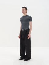 Summer Loose Pleated Tencel Cotton Pants