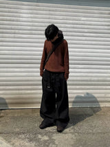 Loose Raw Hemp Denim Jeans